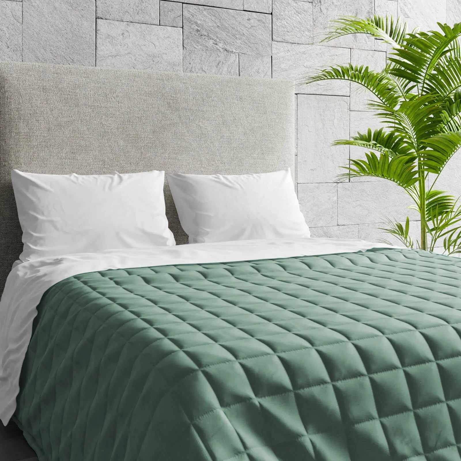 Trapuntino Primaverile - Deluxe Bicolore Double-Face colore verde