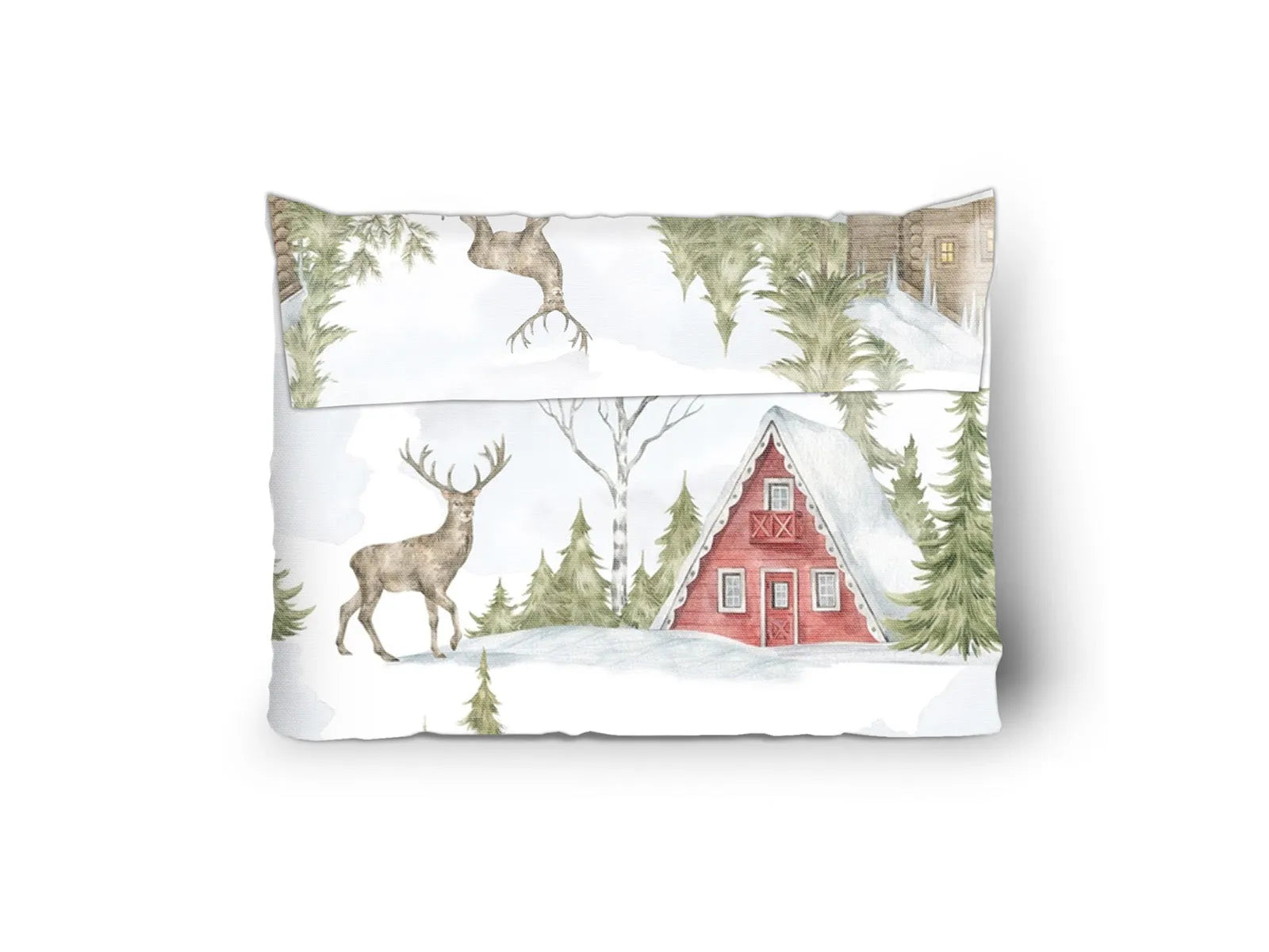 Parure copripiumino Daunex satin stampa digitale, Lapponia - Home Loves