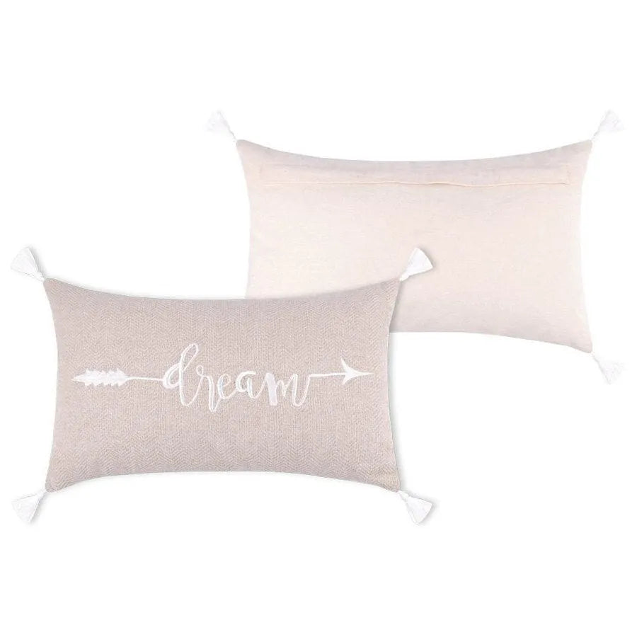 Cuscino arredo dream sfoderabile colore naturale - Home Loves