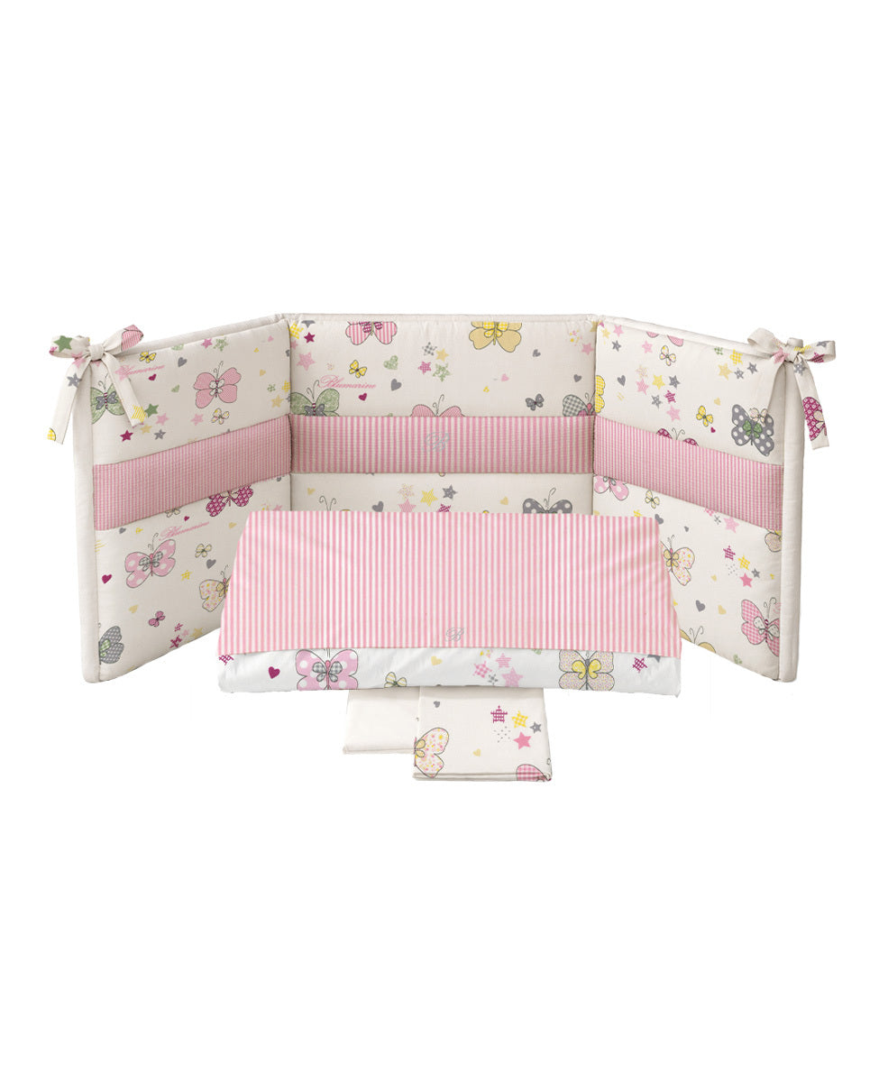 Set copripiumino lettino Farfalle Blumarine