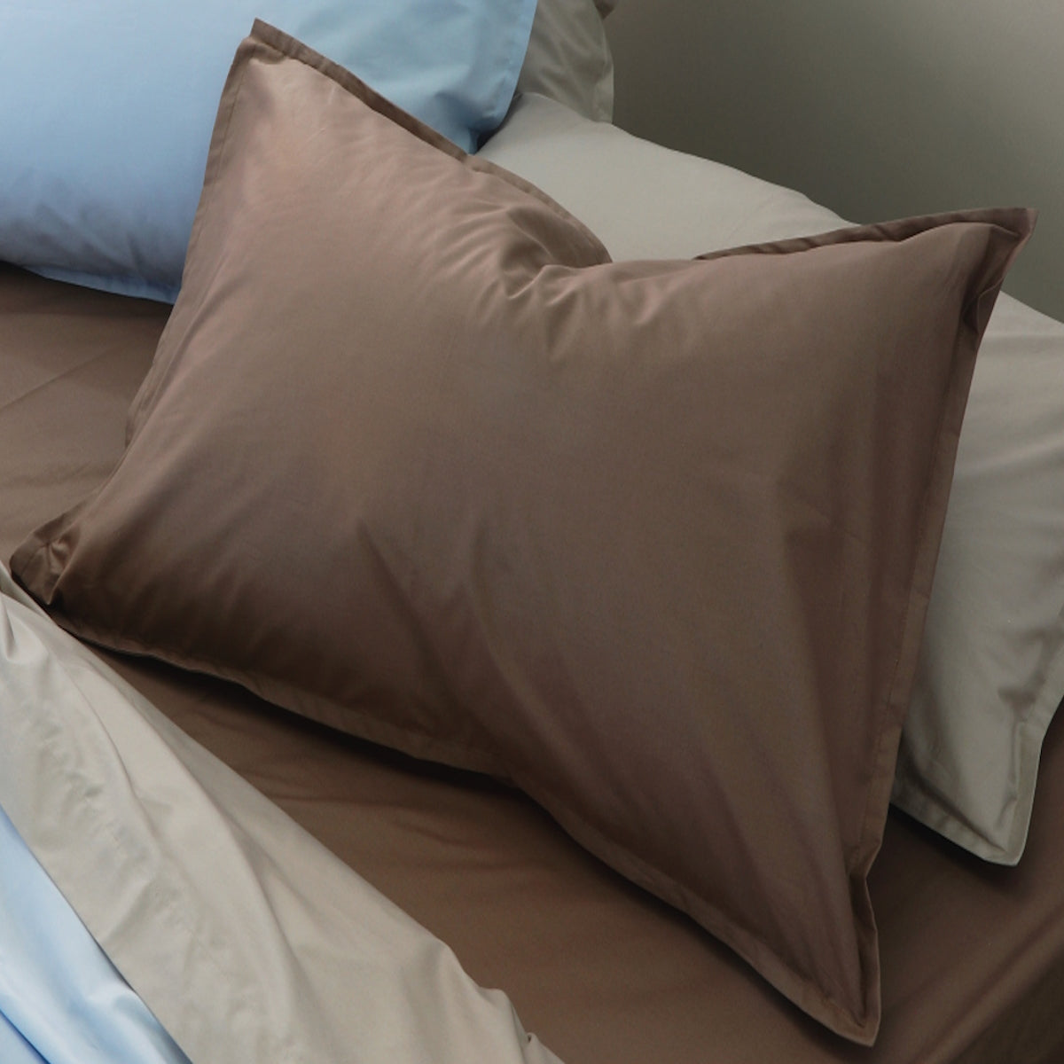 Taie d'oreiller en percale 80 fils, première