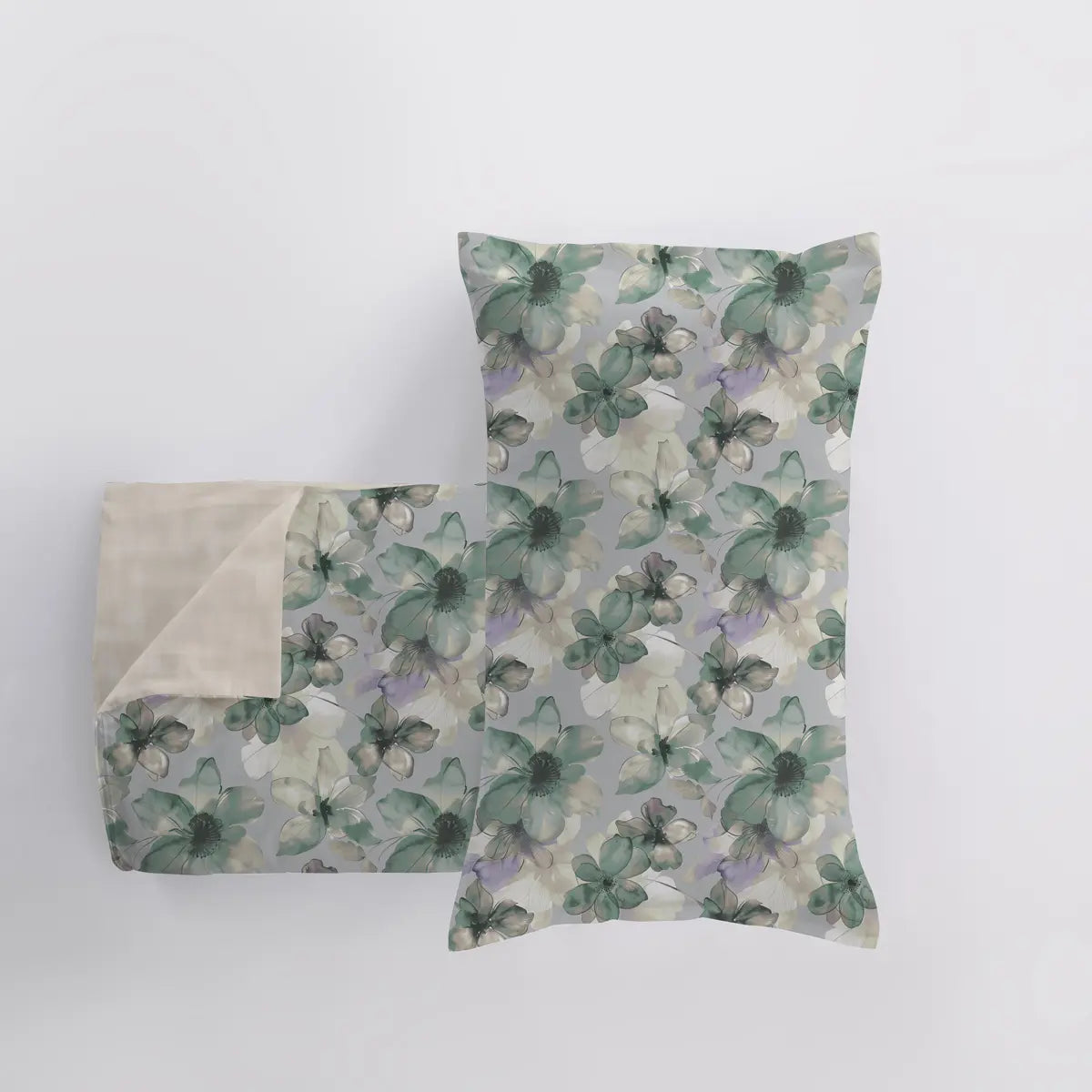 parure-copripiumino-caldo-cotone-fioralba-verde-salvia-double-face