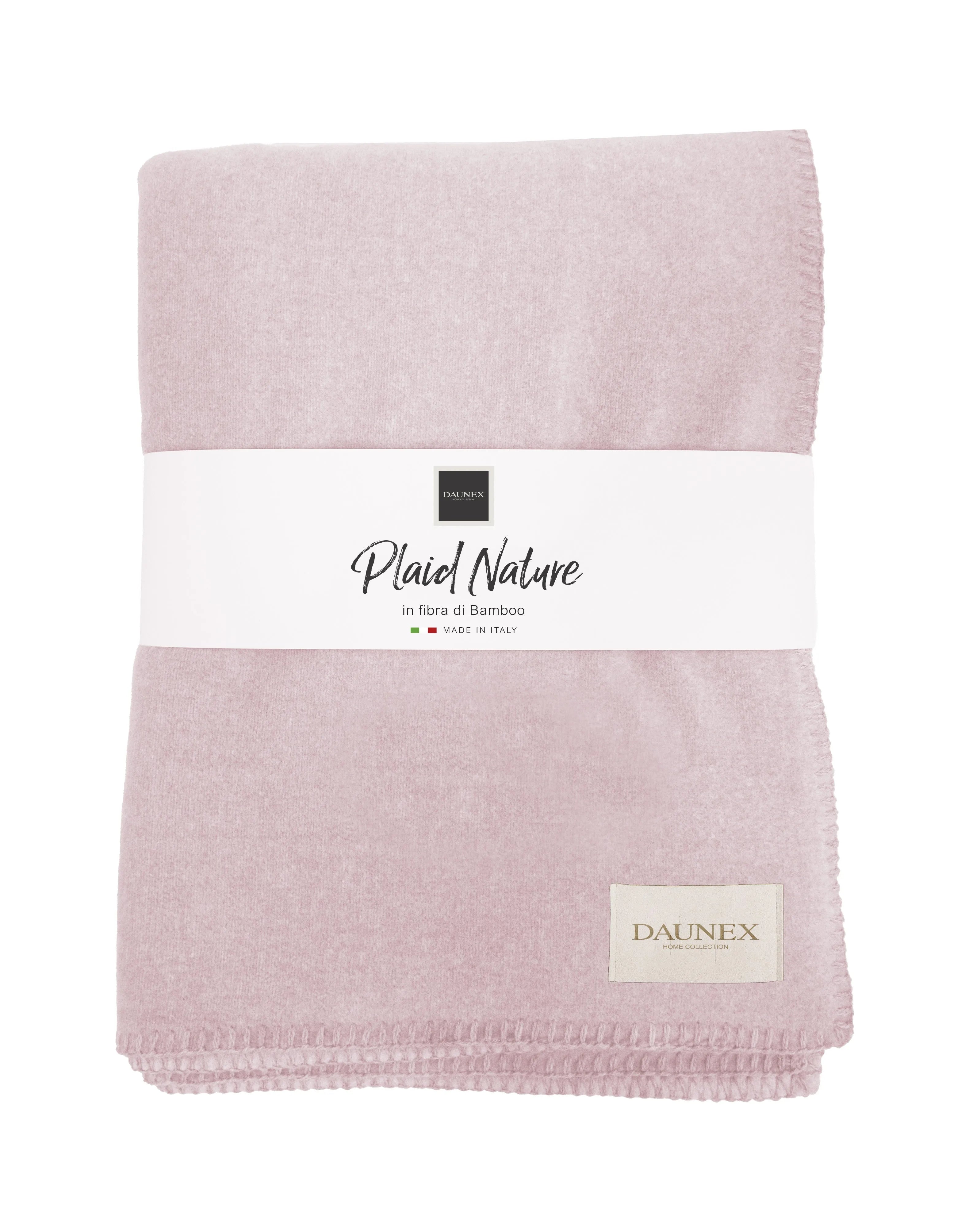 Coperta in fibra di bamboo daunex, nature - Home Loves