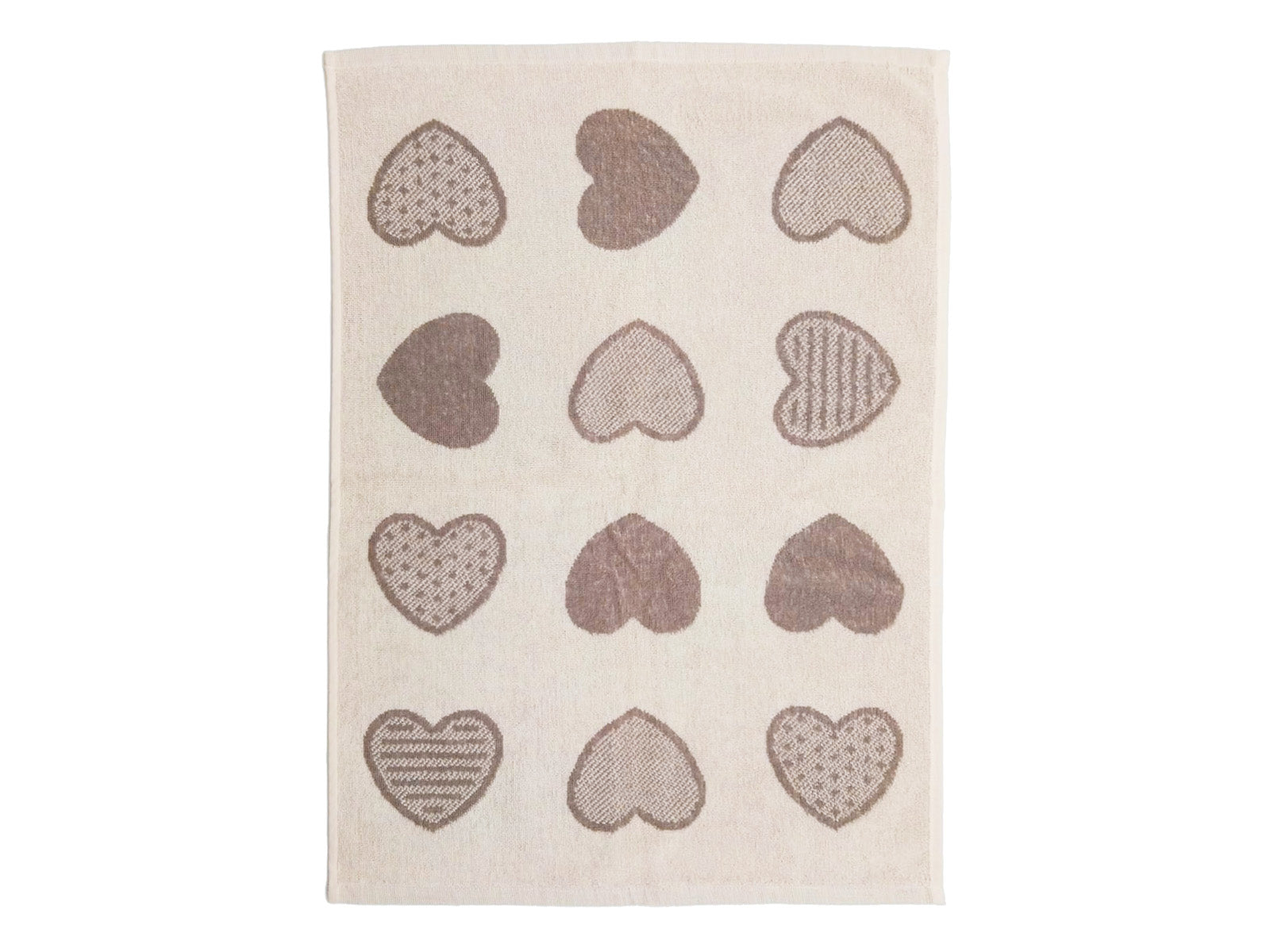 Strofinaccio in spugna love Daunex misura 50 x 70 cm