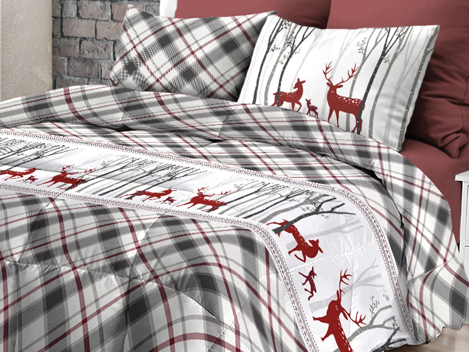 Trapunta in stampa digitale lagorai Daunex - Home Loves