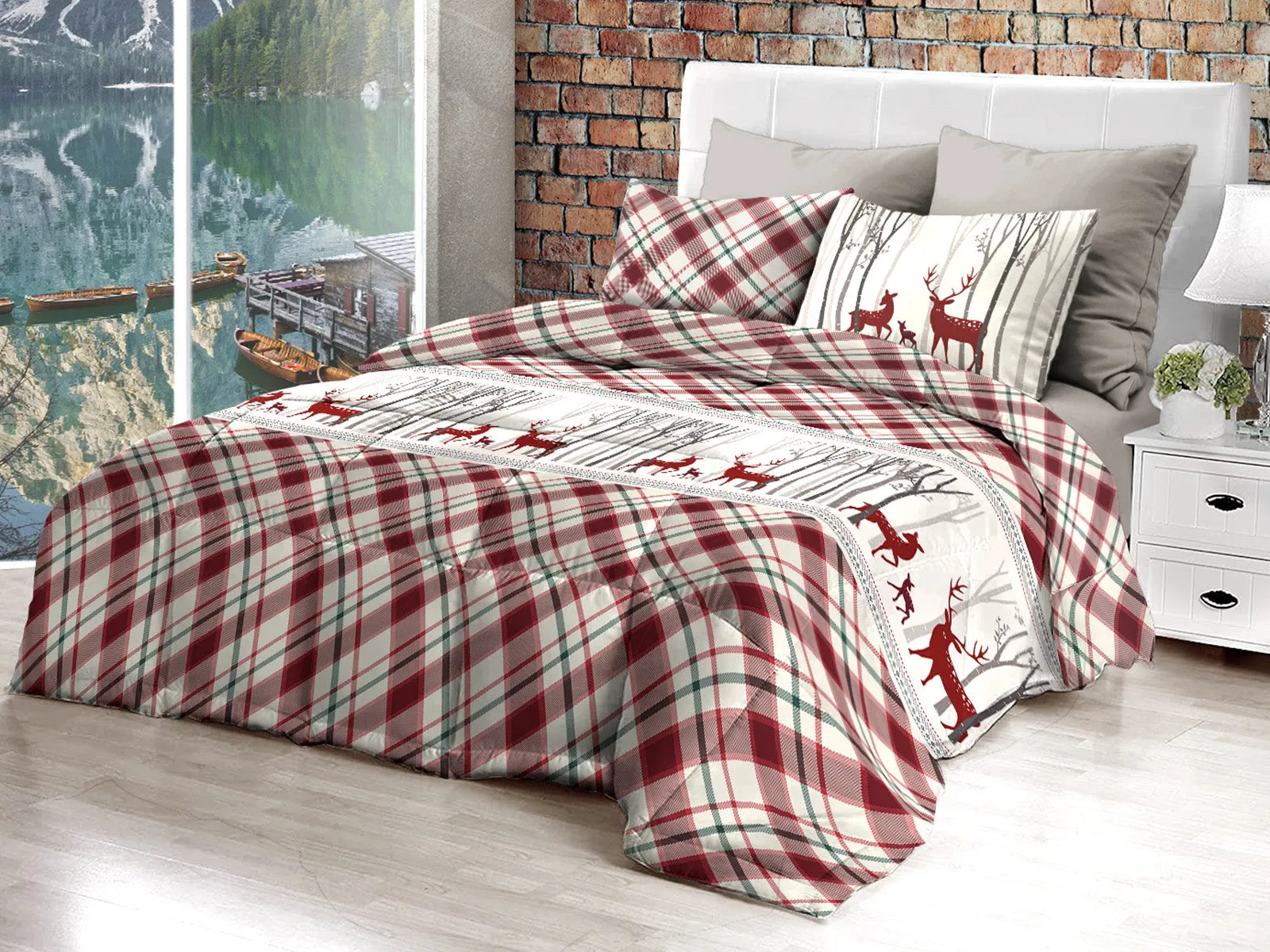 Trapunta in stampa digitale lagorai Daunex - Home Loves