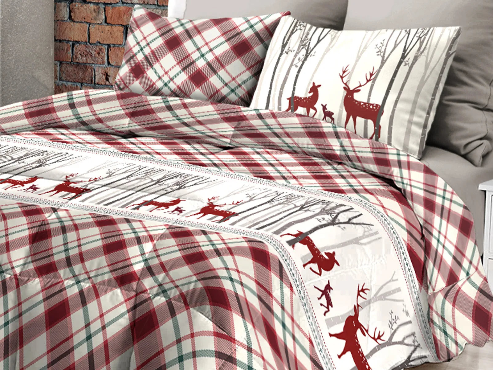 Trapunta in stampa digitale lagorai Daunex - Home Loves