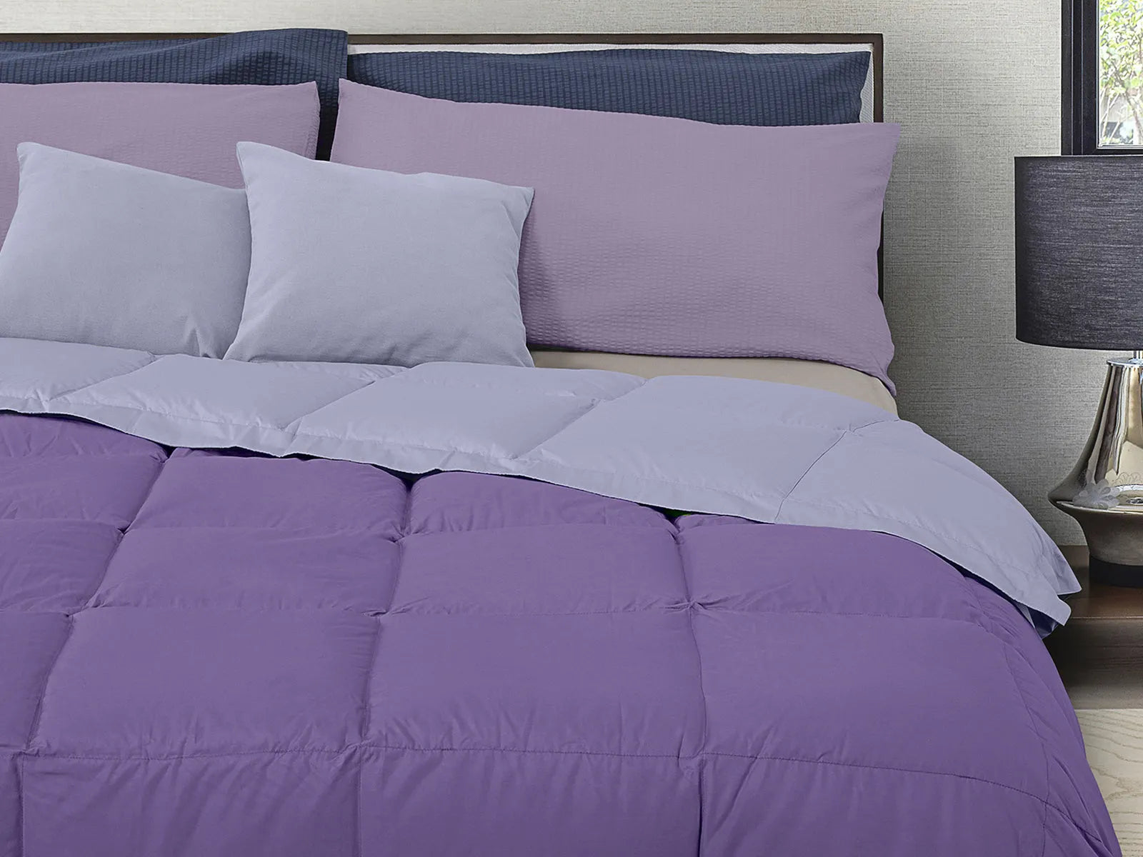 Trapunta matrimoniale in piumino d'oca double face Daunex relax sestriere - Home Loves