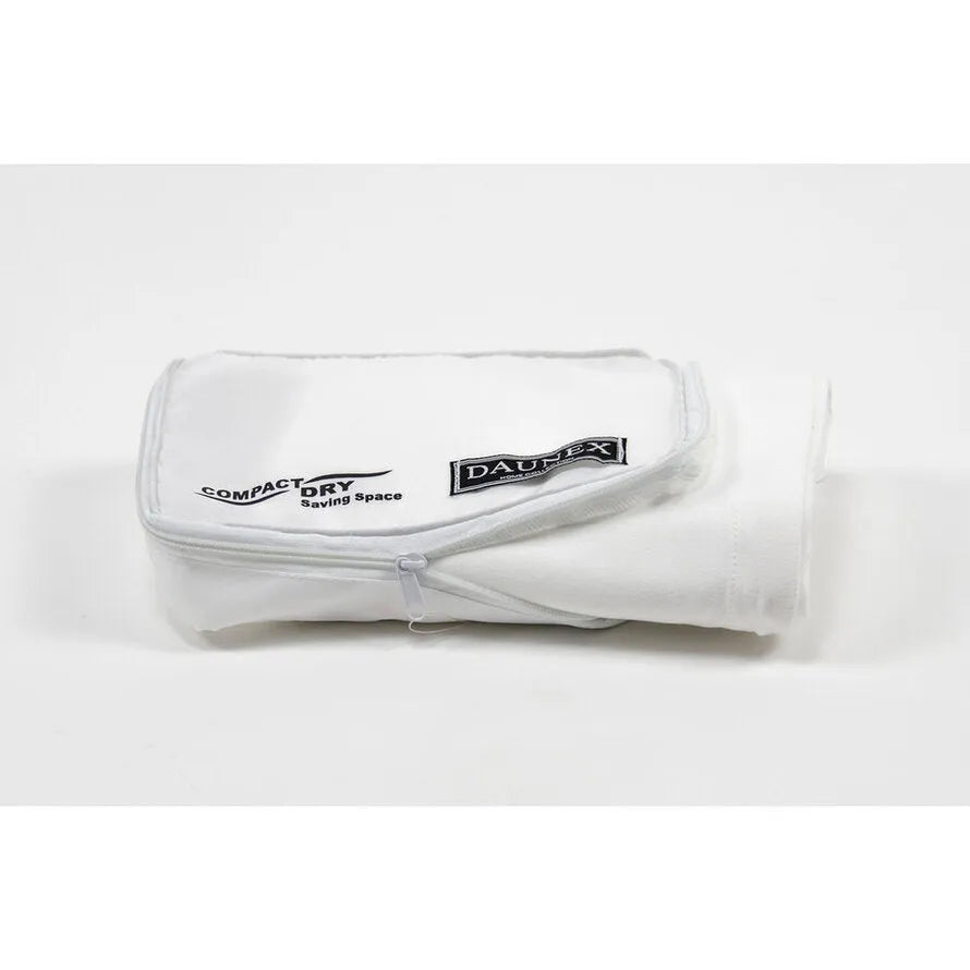 Asciugamani in microfibra tinta unita saving space Daunex - Home Loves