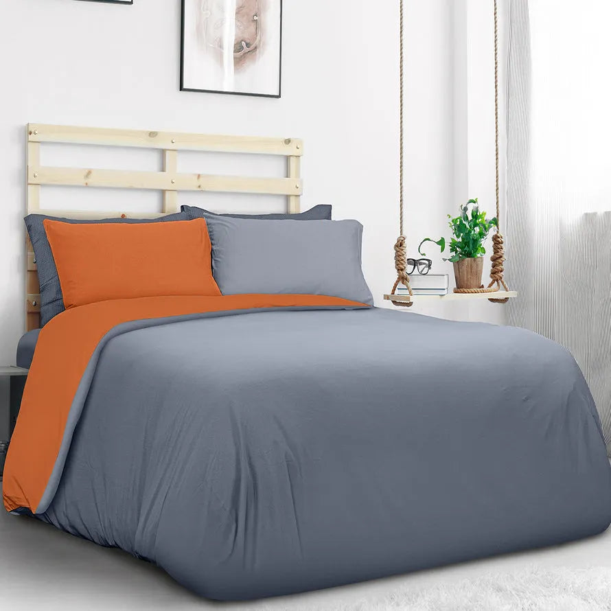 Completo copripiumino Jersey Daunex no stiro - Home Loves