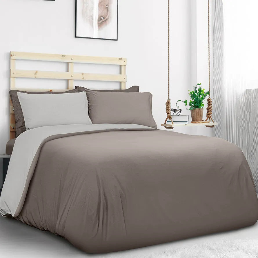 Completo copripiumino Jersey Daunex no stiro - Home Loves