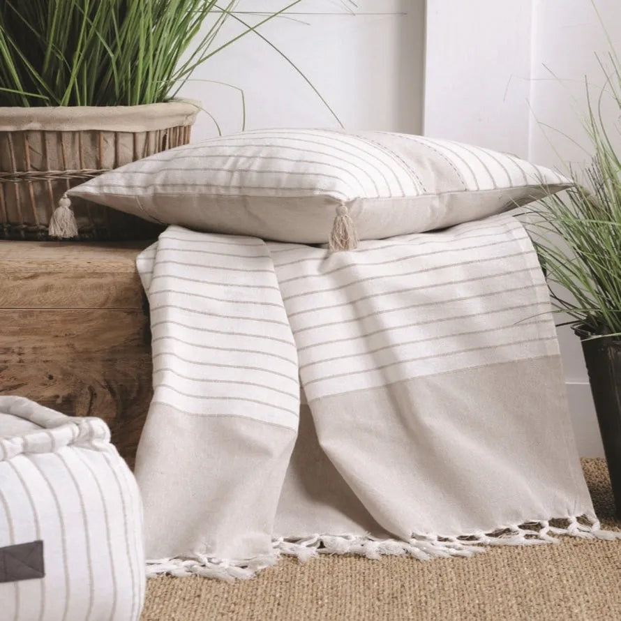 Copertina monica colore naturale - Home Loves