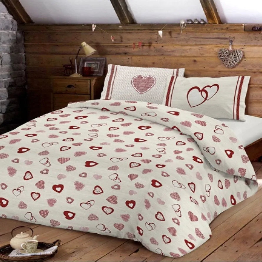 Parure copripiumino Daunex in puro cotone, Campiglio - Home Loves