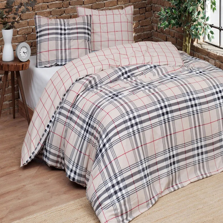 Parure copripiumino in puro cotone Daunex, Boston - Home Loves