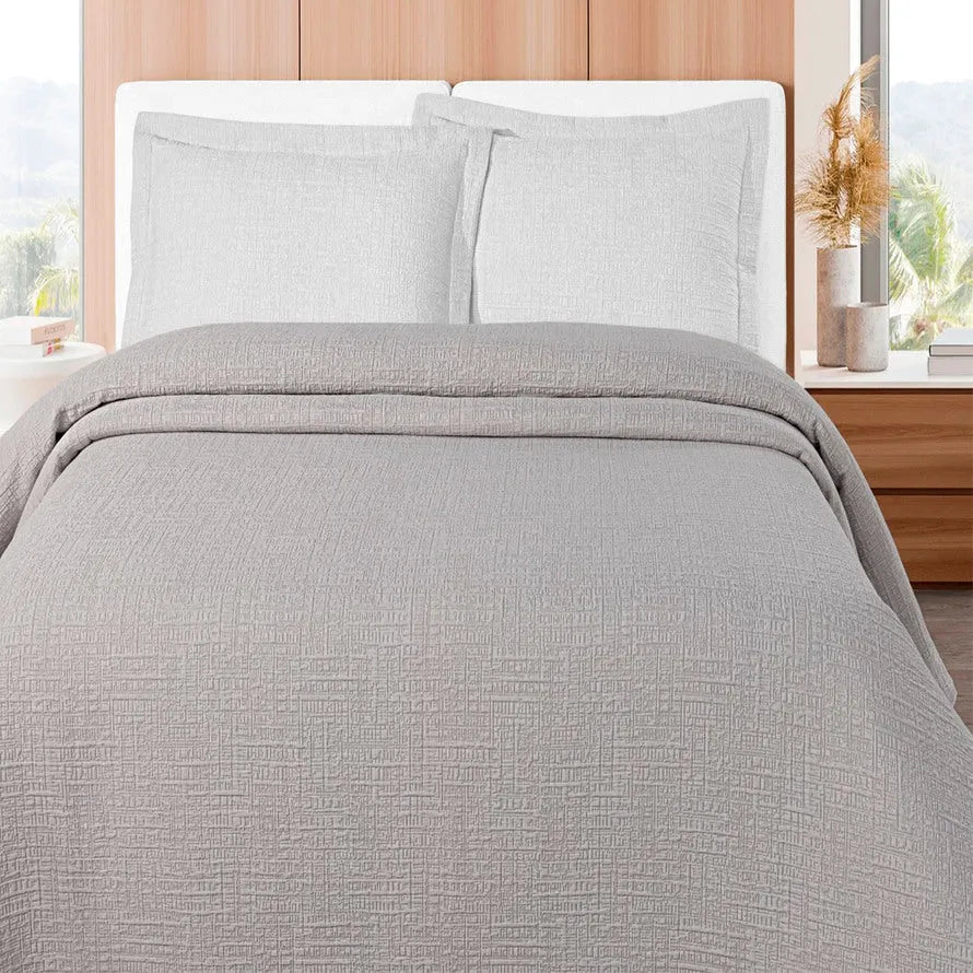 Copriletto in piquet di puro cotone Daunex raffaello - Home Loves