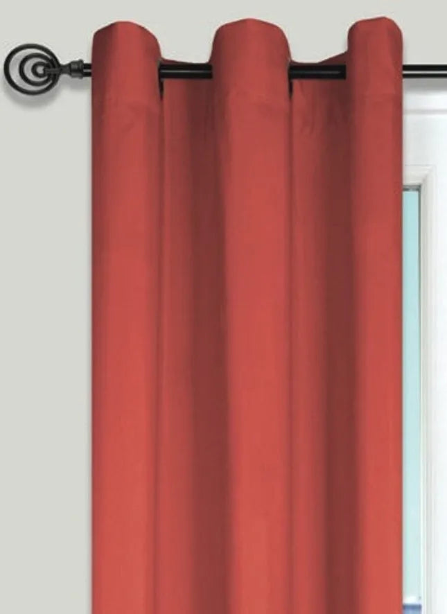 Tenda nelson oscurante colore corallo, 135×240 anelli fissi - Home Loves