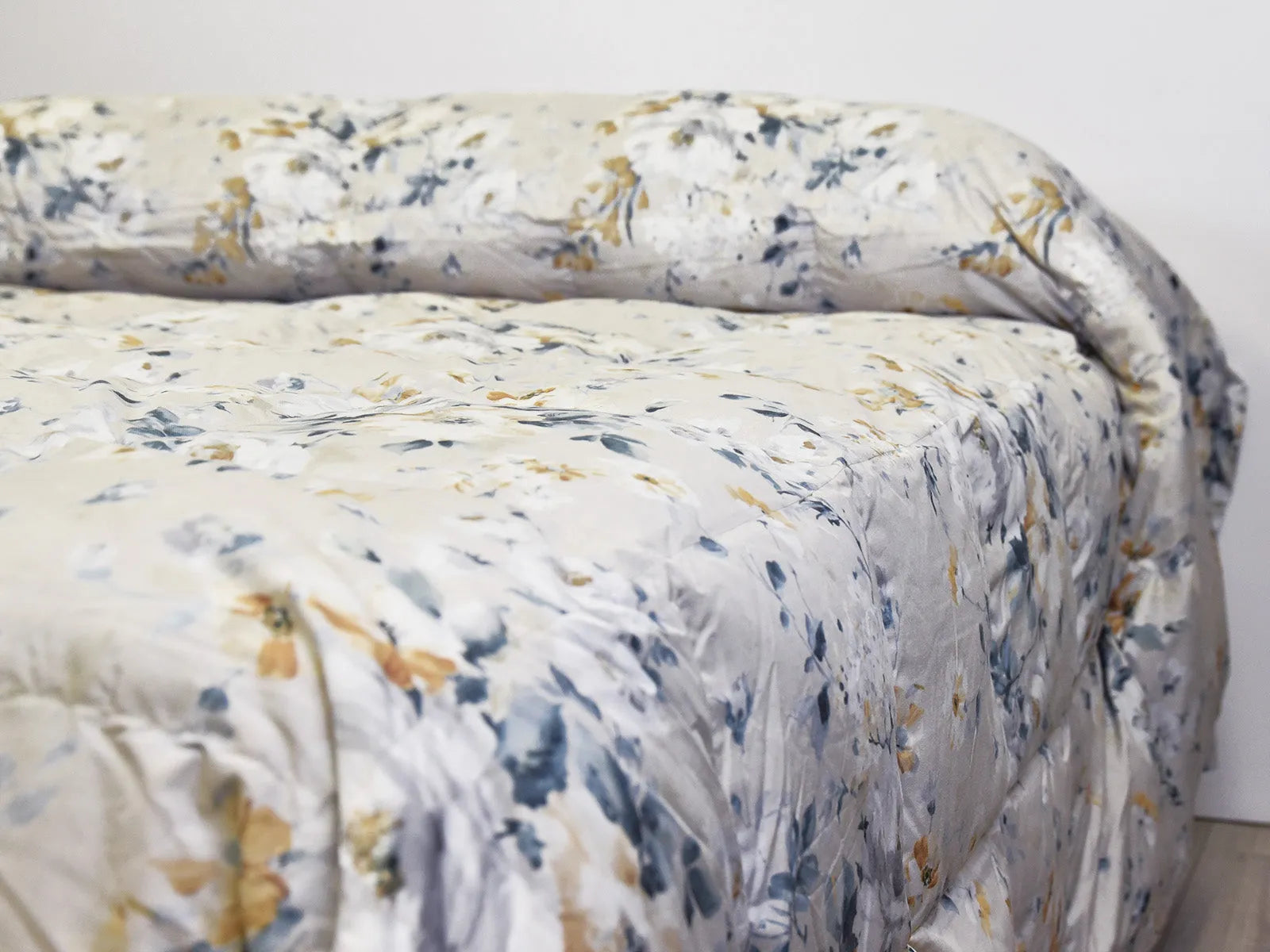 Trapunta in piumino d'oca matrimoniale Daunex elite sestriere fantasia floreale - Home Loves