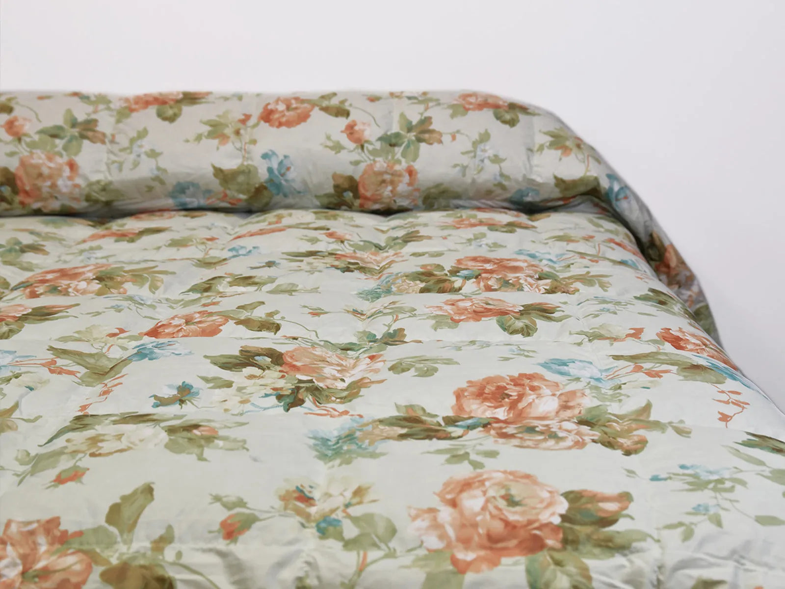 Trapunta in piumino d'oca matrimoniale Daunex elite sestriere fantasia floreale - Home Loves