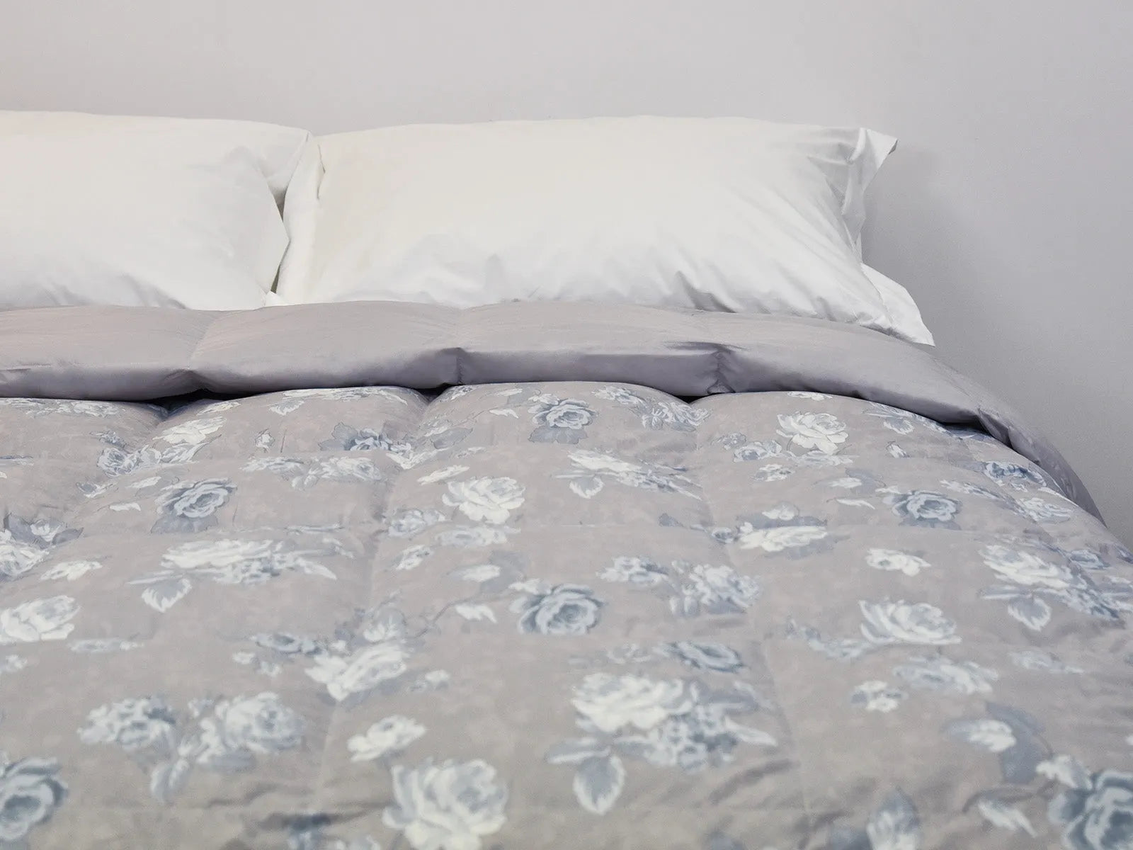 Trapunta in piumino d'oca matrimoniale Daunex elite sestriere fantasia floreale - Home Loves