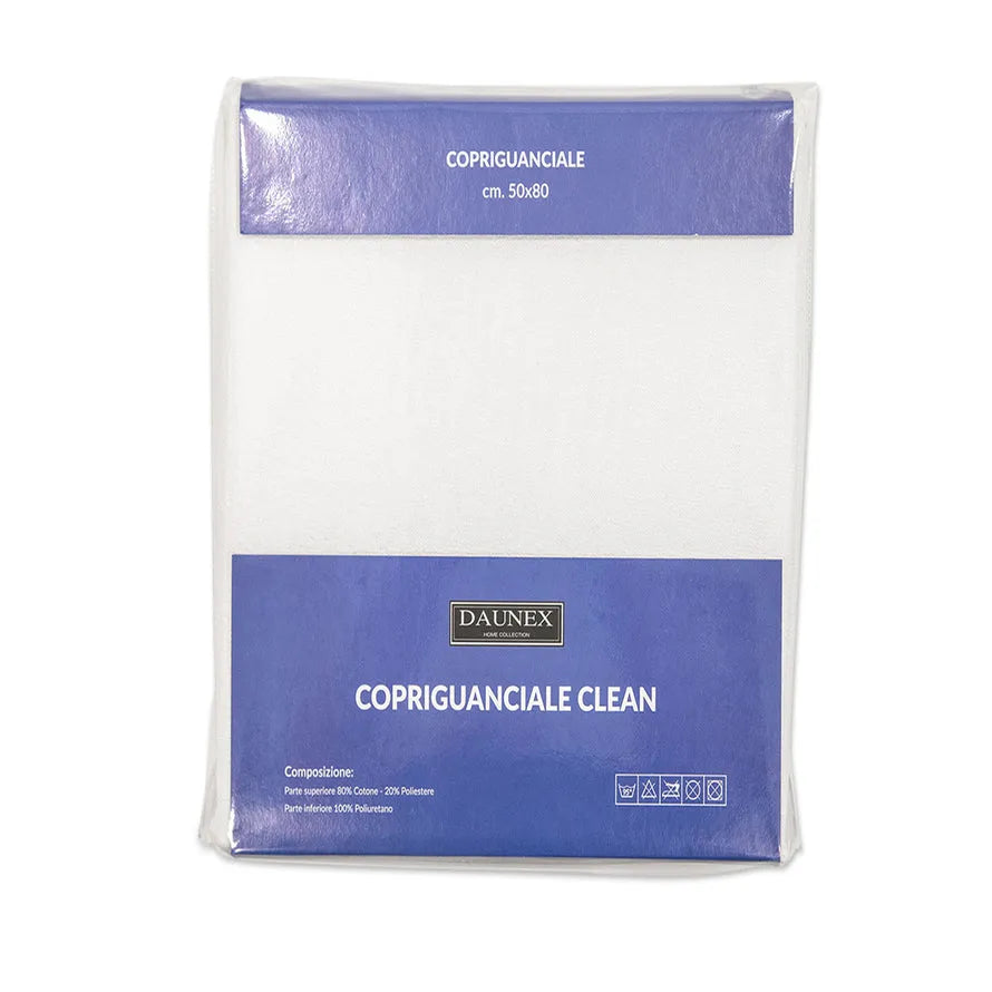 Coppia copriguanciale impermeabile Daunex clean c/cerniera - Home Loves