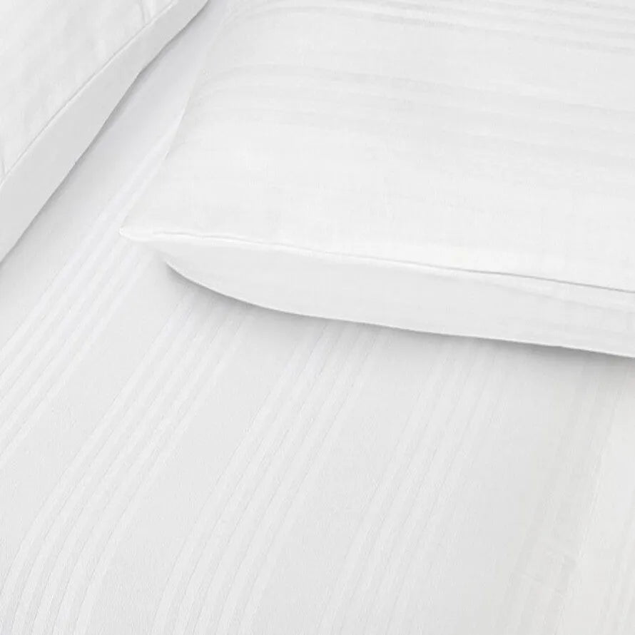 Coppia copriguanciali Daunex in puro cotone fasciati diamond - Home Loves