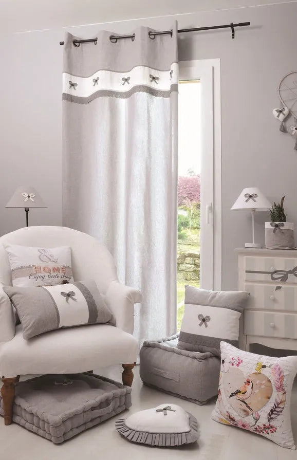 Cuscino arredo charmelia sfoderabile colore grigio - Home Loves