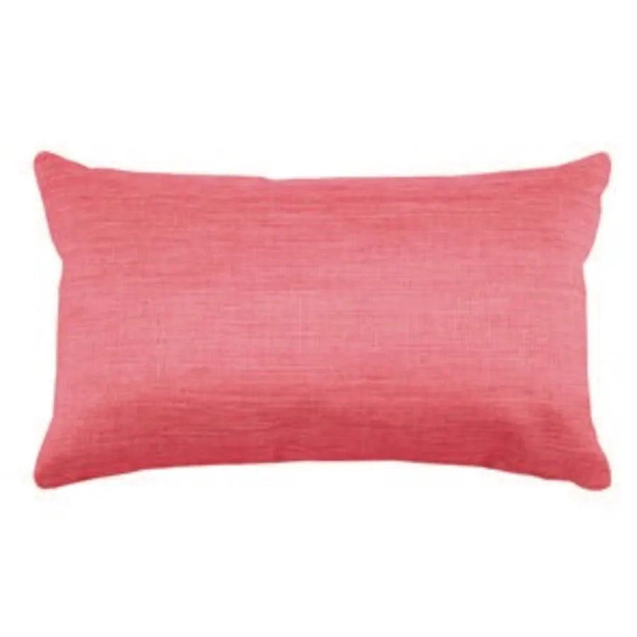 Cuscino arredo imbottito colore corallo non sfoderabile - Home Loves