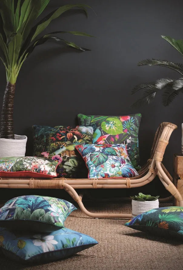 Cuscino arredo kachiri sfoderabile colore verde - Home Loves