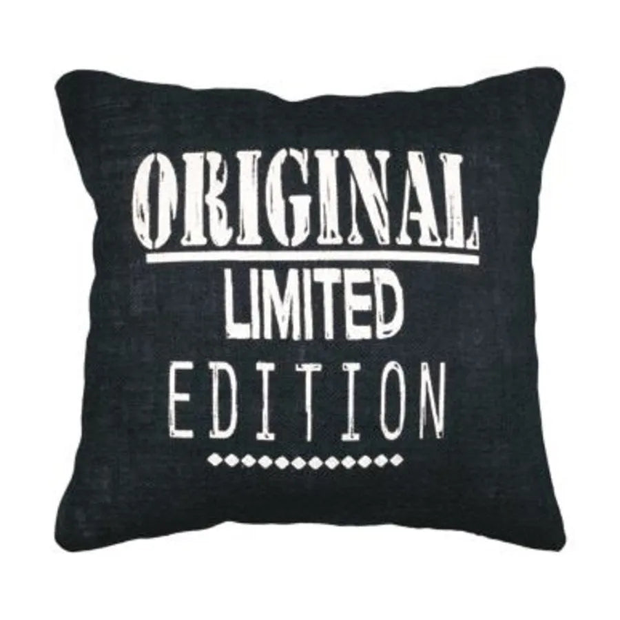 Cuscino arredo limited-edition sfoderabile colore nero - Home Loves