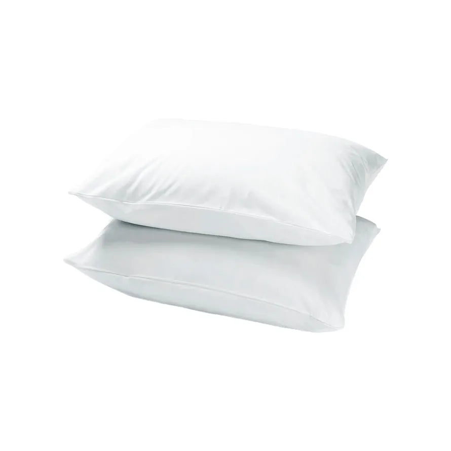 Coppia federe basic Daunex misura 52 x 82 cm colore bianco - Home Loves