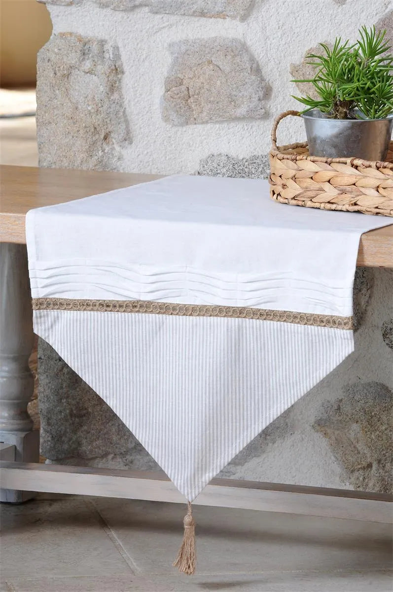 Runner in cotone misura 45 x 150 cm - Home Loves