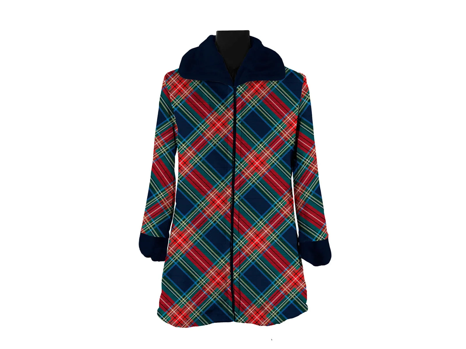 Vestaglia in flannel Daunex british - Home Loves