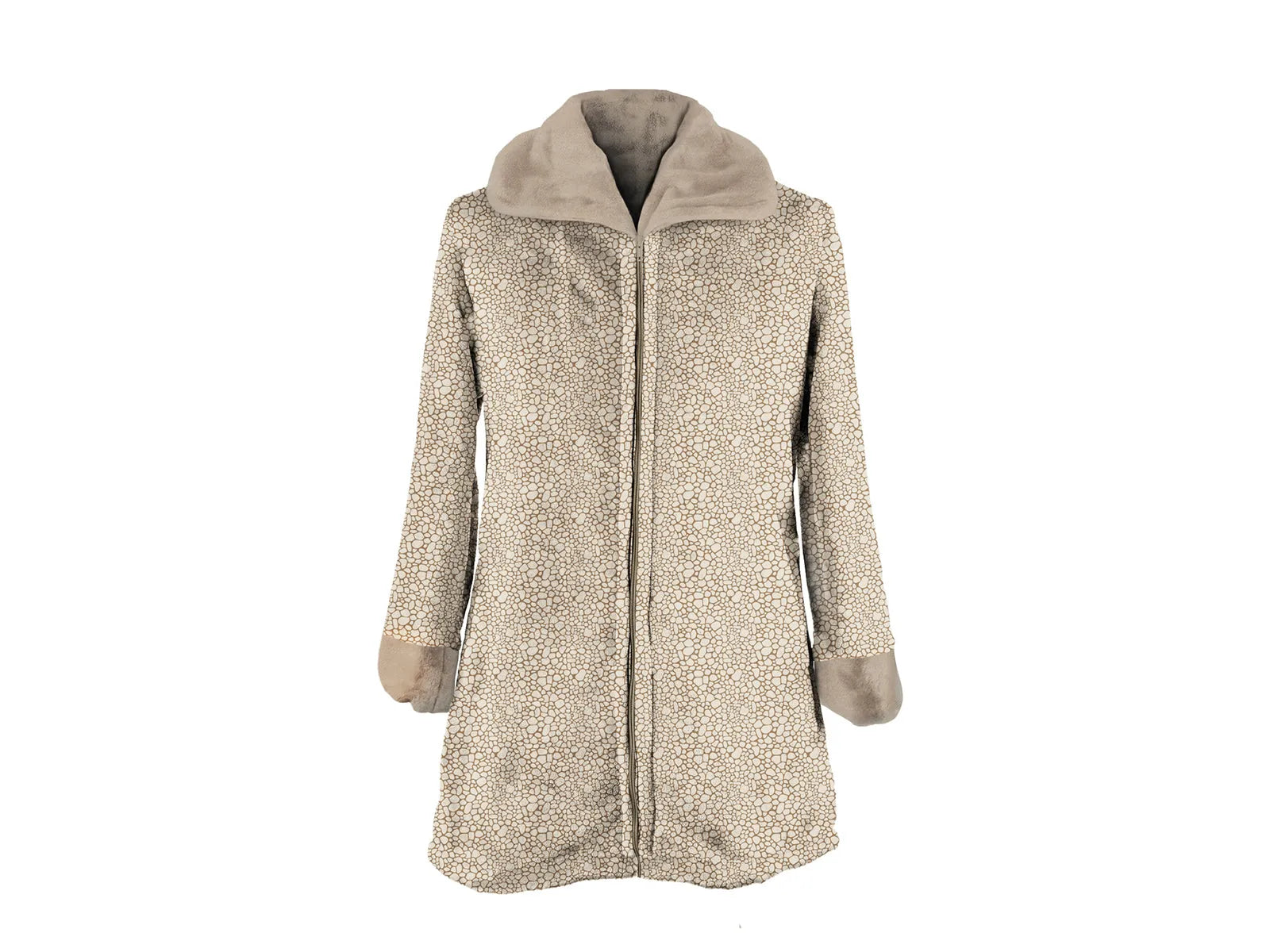 Vestaglia in flannel Daunex elegance - Home Loves