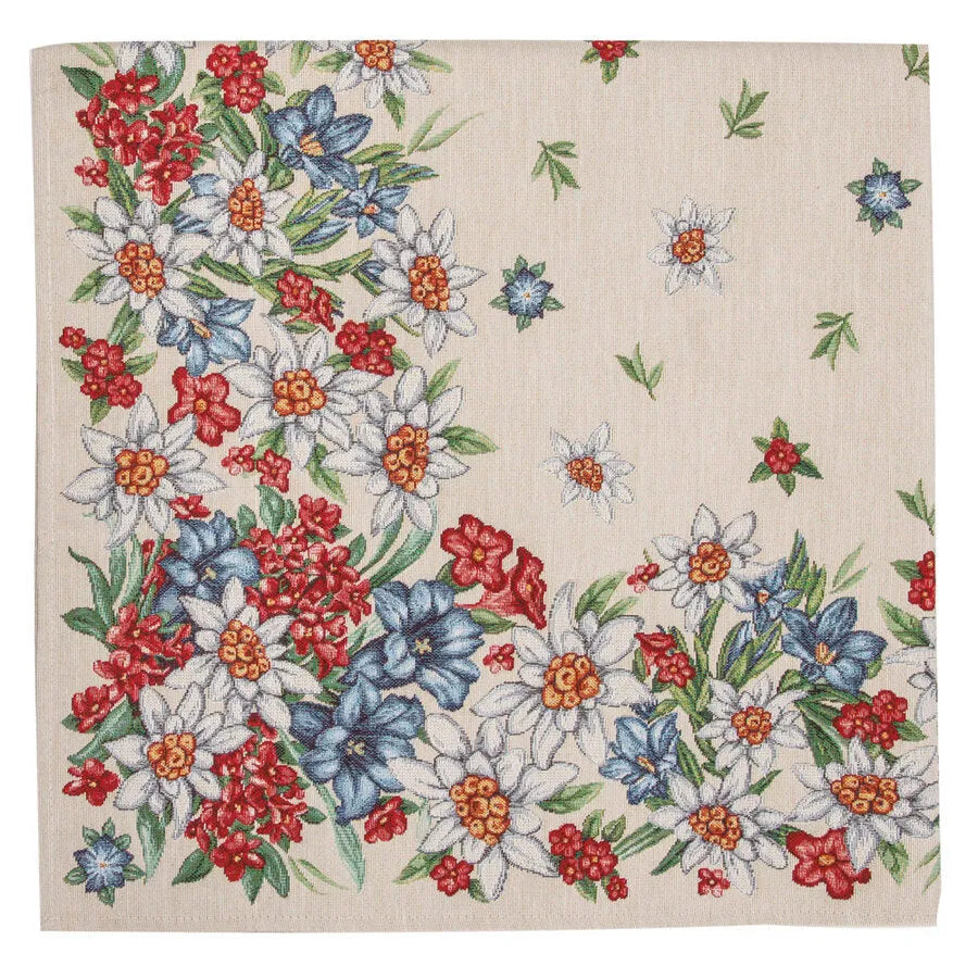 Tovaglia genziana Daunex colore beige - Home Loves