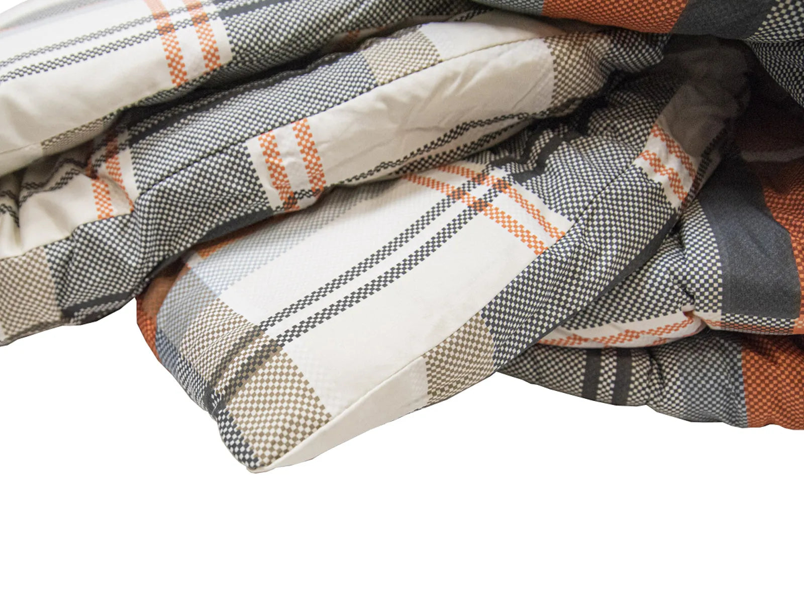 Trapunta invernale in microfibra dublino Daunex colore arancio - Home Loves