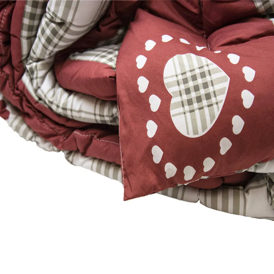 Trapunta invernale in microfibra lavaredo Daunex - Home Loves