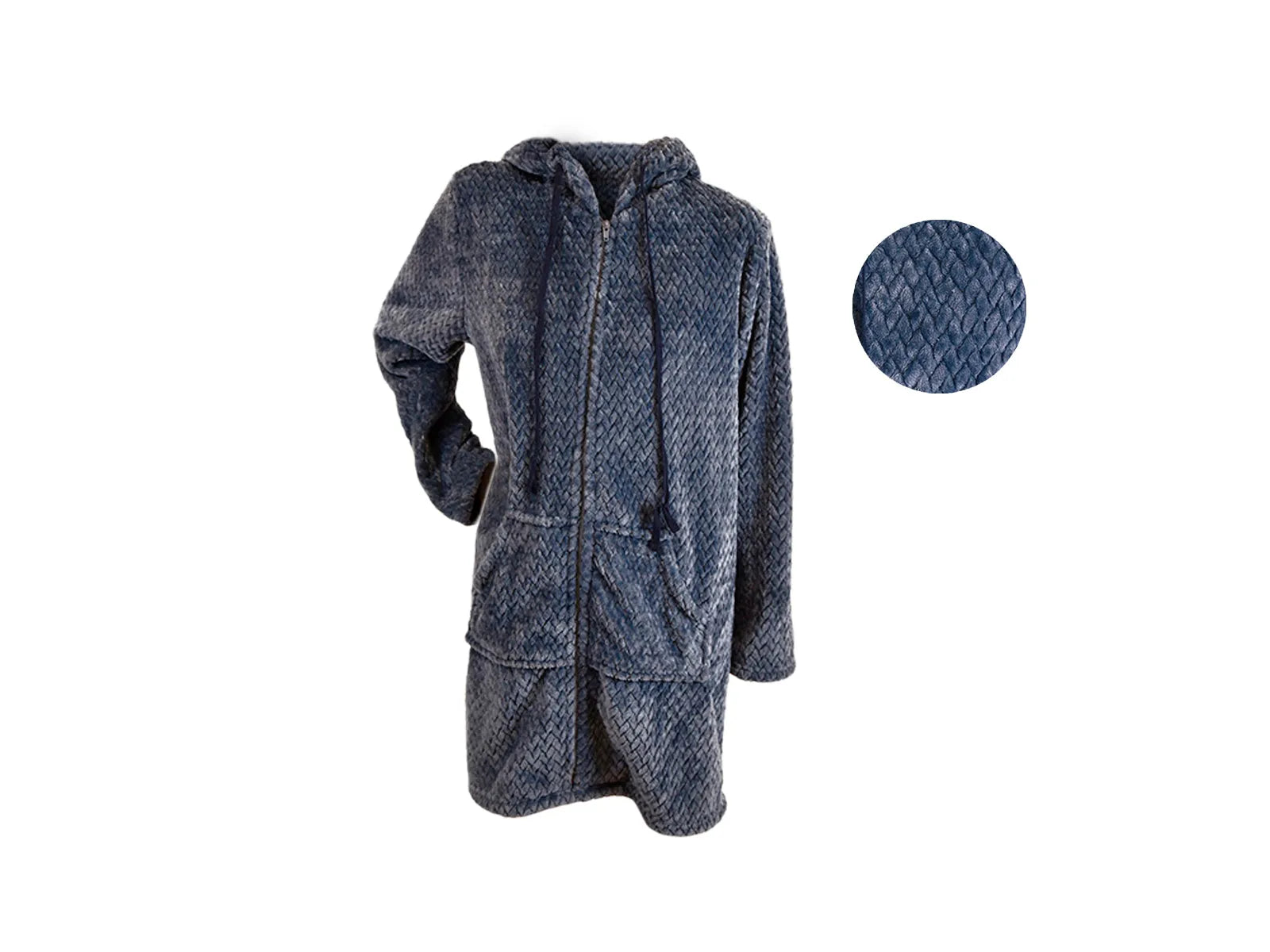 Vestaglia flannel jacquard Daunex - Home Loves