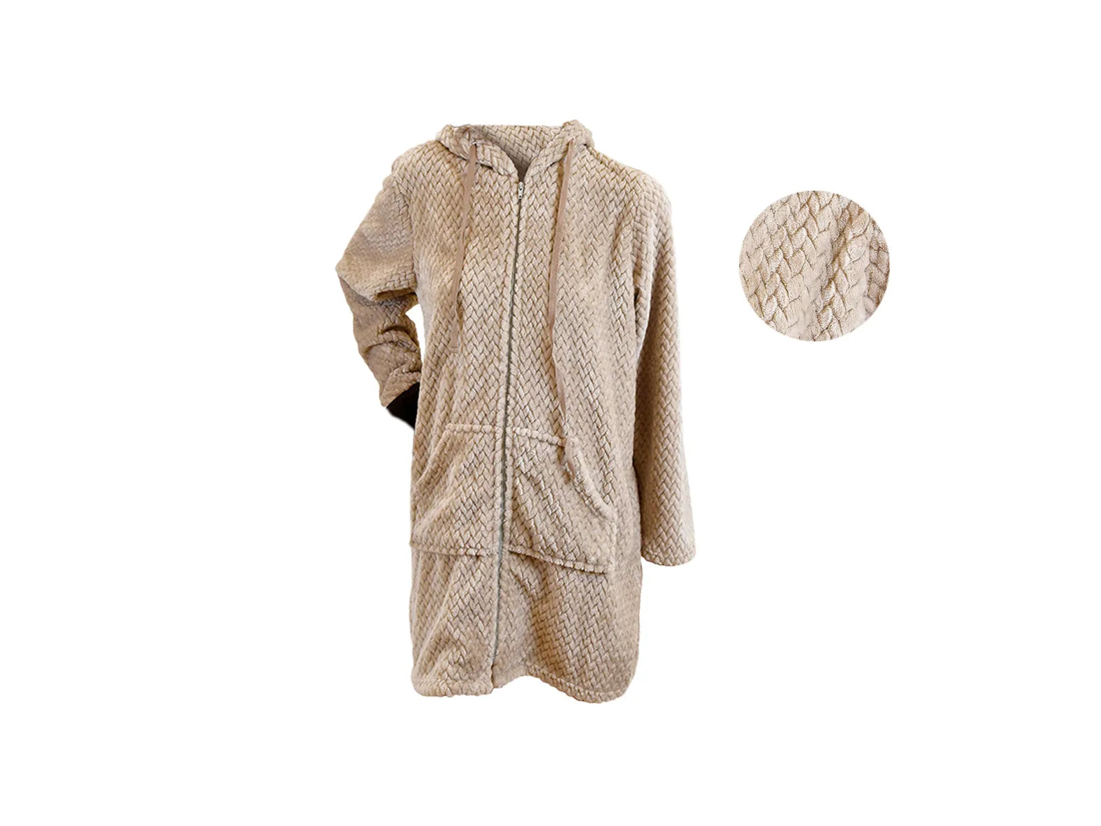 Vestaglia flannel jacquard Daunex - Home Loves