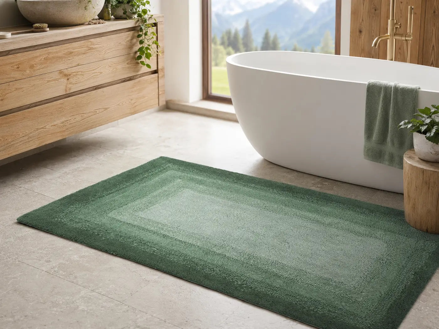 Scendibagno o tappeto da bagno: differenze, misure e antiscivolo