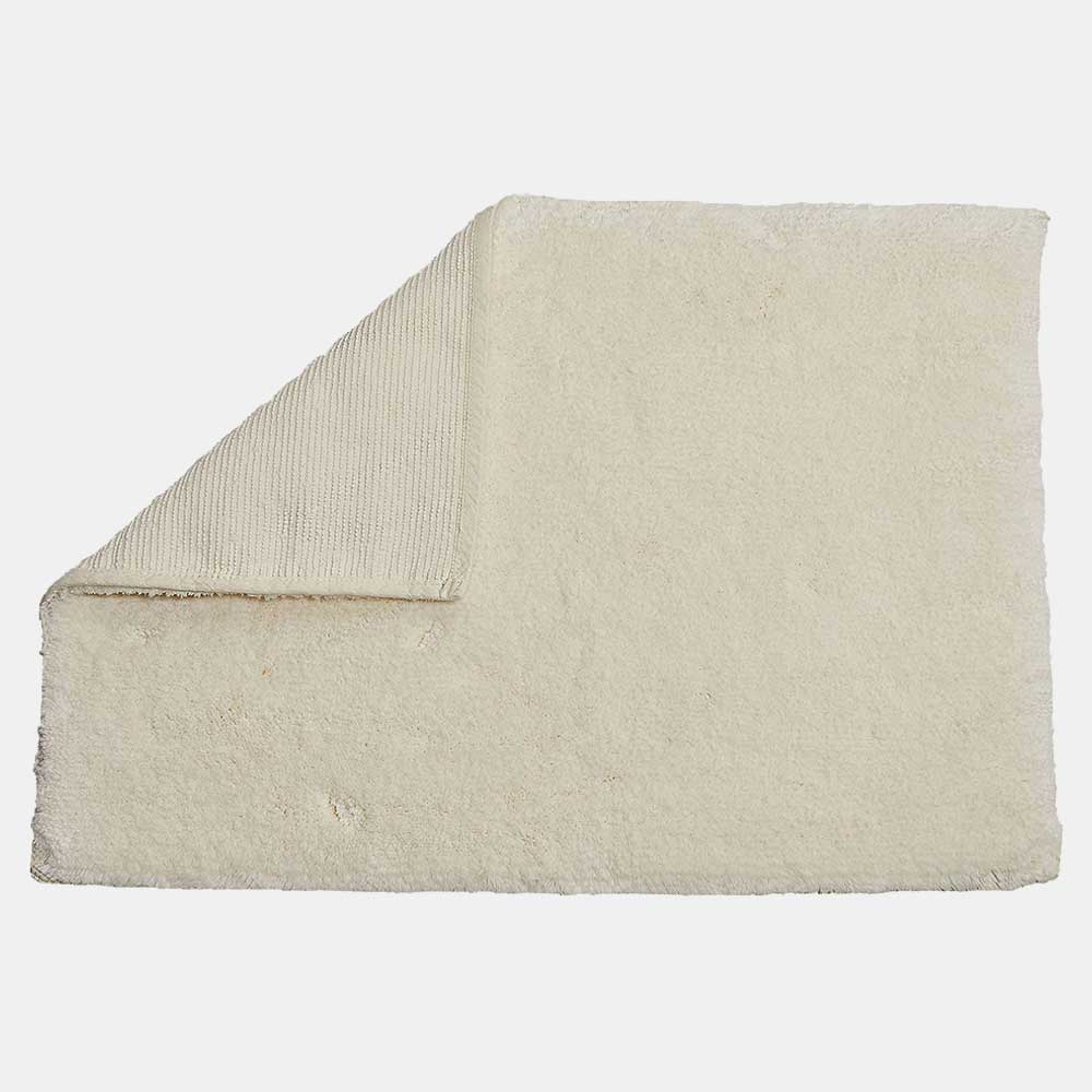 Tappeto da bagno basic rasato tessuto a mano made in italy