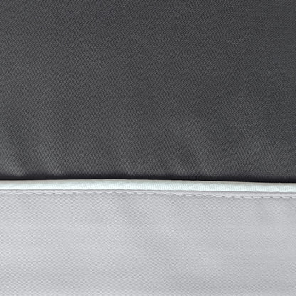Doppelbett-Bettbezug-Set aus reinem Baumwollsatin, Satin-Finesse