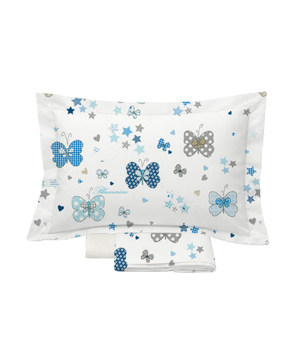 Completo lenzuola culla Farfalle Blumarine