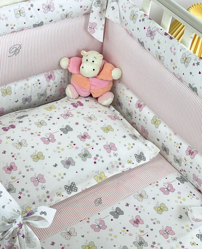 Set copripiumino lettino Farfalle Blumarine