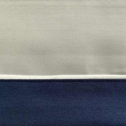 Doppelbett-Bettbezug-Set aus reinem Baumwollsatin, Satin-Finesse