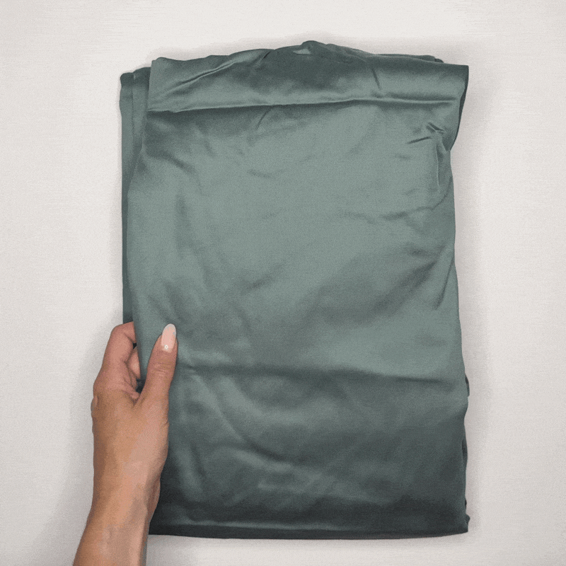 Lenzuolo sotto in raso di puro cotone tinta unita, elegance satin