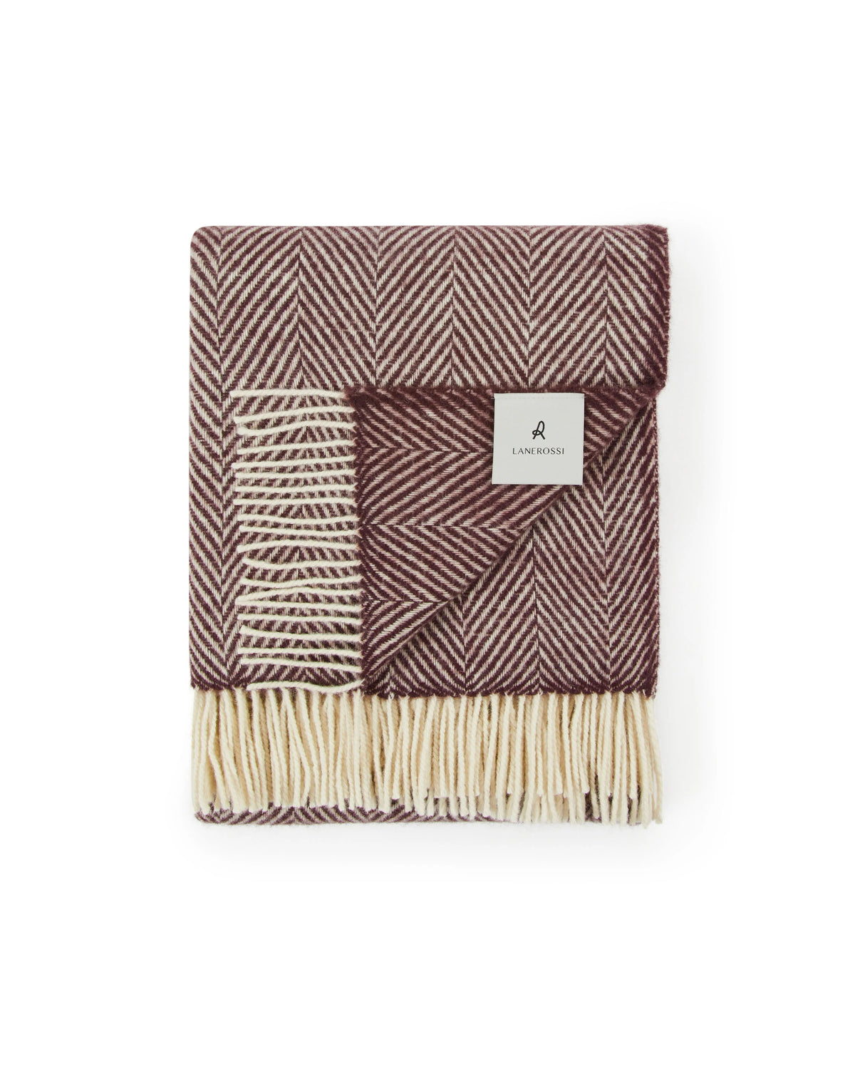 Plaid in pura lana vergine Iseo Lane Rossi
