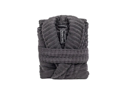 Accappatoio dune Daunex in spugna di puro cotone con collo a scialle - Home Loves