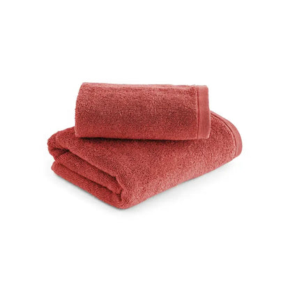 Asciugamano Pura - Spugna di Cotone Puro coppia colore magenta