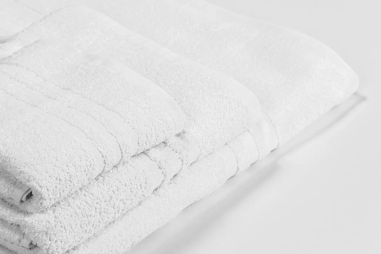 Asciugamano spugna Basic Daunex colore bianco - Home Loves