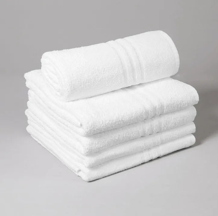 Asciugamano spugna Basic Daunex colore bianco - Home Loves